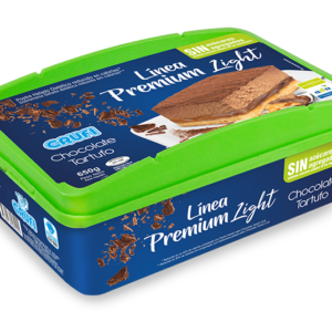 Postre chocolate Tartufo light Crufi 650gr