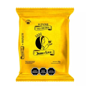 Alfajor salchichón Negro Juana la Loca
