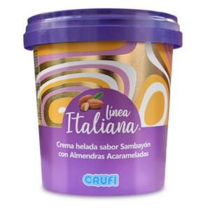 Helados Sambayón con Almendras Crufi 500ml
