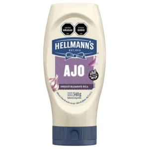 Mayonesa con ajo Hellmann´s 340grs