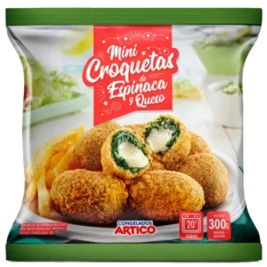 Mini croquetas espinaca y queso 300gr Ártico