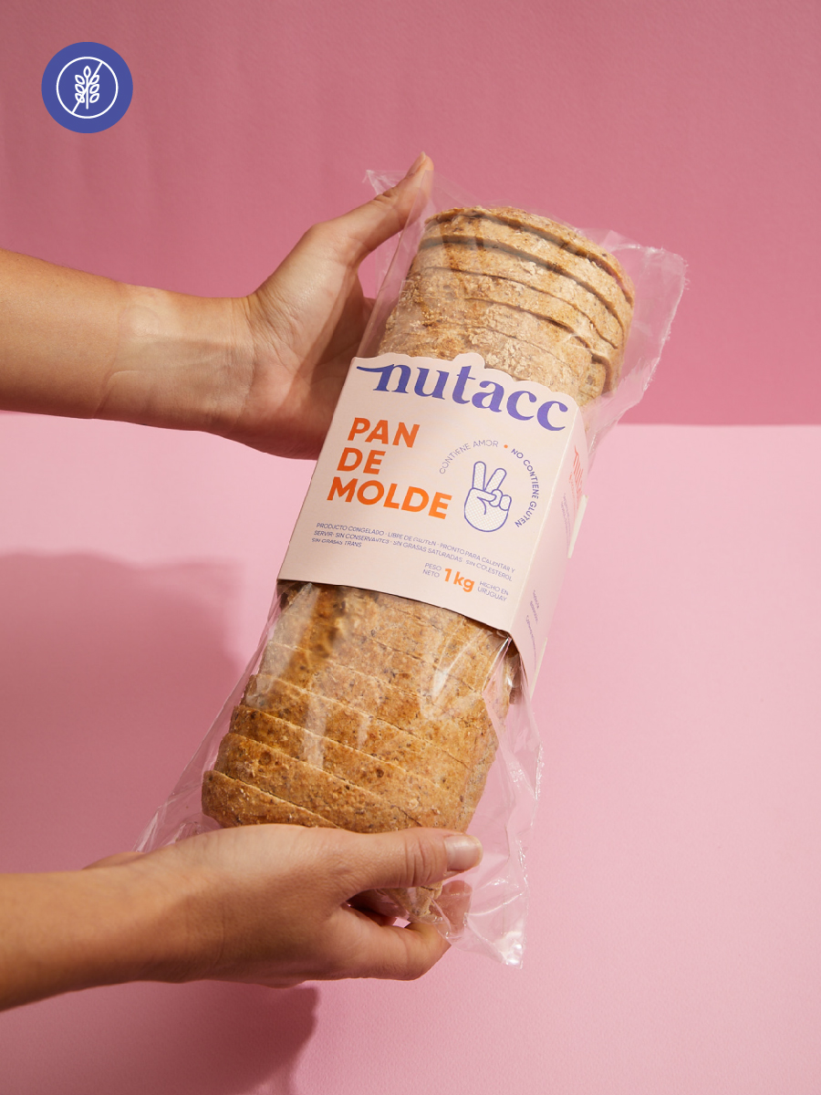 Pan de molde Nutacc 1kg