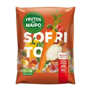 Sofrito (cebolla + zanah. + mix morrón) 150grs