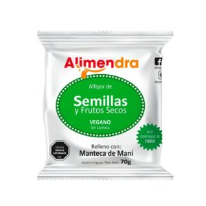 Alfajor Alimendra vegano
