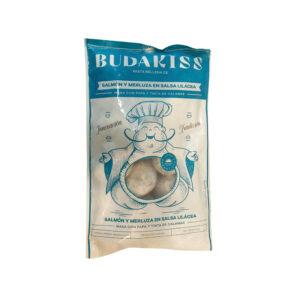 Budakiss de salmón y merluza 750grs (Pasta rellena)