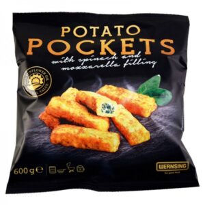 Croquetas rellenas espinaca y mozzarella wernsing 600grs