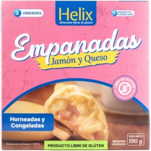 Empanadas jamón y queso 190gr Helix x 2 unid.