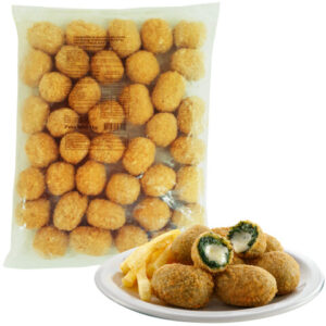 Mini croquetas rellenas espinaca y queso Ártico 1kg
