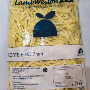 Papas pre fritas finas Lamb weston 2.25k 7mm