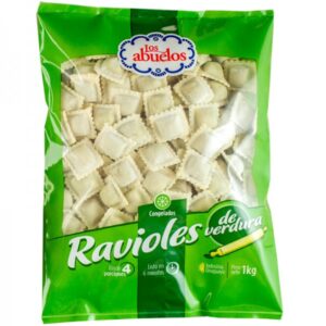 Ravioles Verdura Los abuelos 1kg