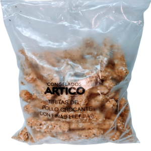 Barritas de pollo finas hierbas Artico 2kg