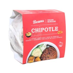 Veggie Burgers chipotle Beans 480grs