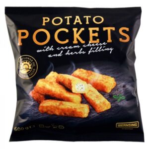 Croquetas rellenas queso crema finas hierbas Wersing 600gr
