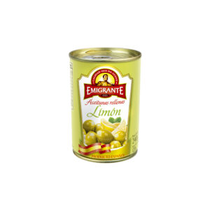 Aceitunas Rellenas Limón Emigrante 240grs
