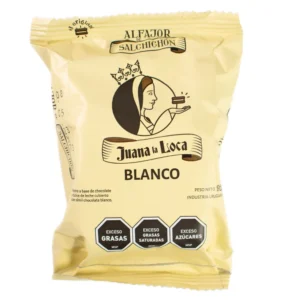 Alfajor Salchichón Blanco Juana La Loca