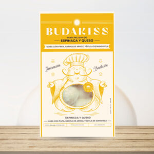 Budakiss Espinaca y Queso 750gr (Pasta Rellena) Sin Glutén