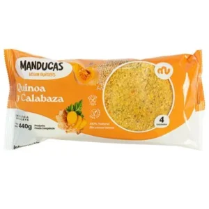 Burgers Veganas Quínoa y Calabaza Manducas x 4 unid. 440grs