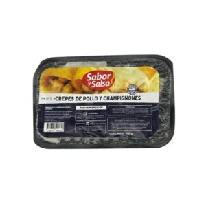 Crepes de Pollo y Champignones Sabor y Salsa 360gr