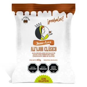 Alfajor Sin Gluten Juana la Loca 60gr