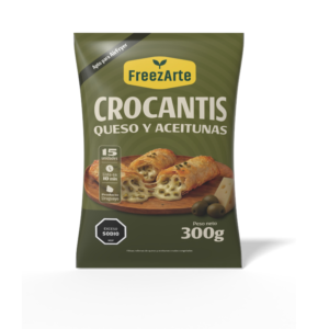 Crocantis Queso y Aceitunas 300gr FreezArte