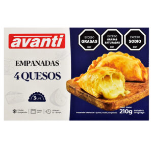 Empanadas 4 Quesos Avanti 210gr