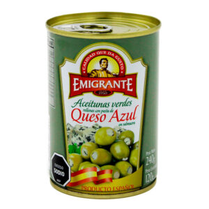 Aceitunas Rellenas Queso azul Emigrante 240gr