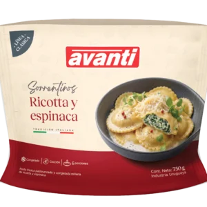Sorrentinos de Ricotta y Espinaca Avanti 750gr